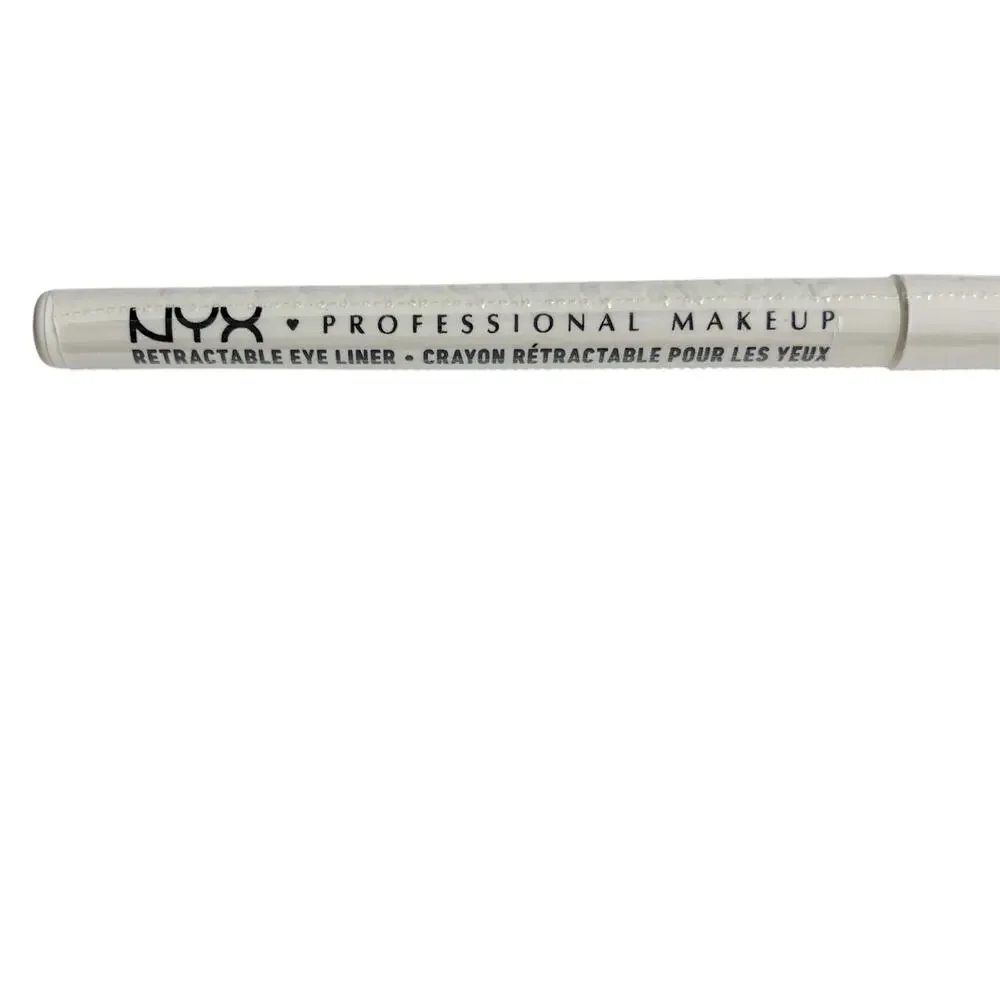 NYX white retractable